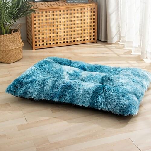 Soft Flannel Thickened Pet Soft Fleece Pad Pet Blanket Bed Mat For Puppy Dog Cat Sofa Cushion Home Rug Keep Warm Sleeping Comfor