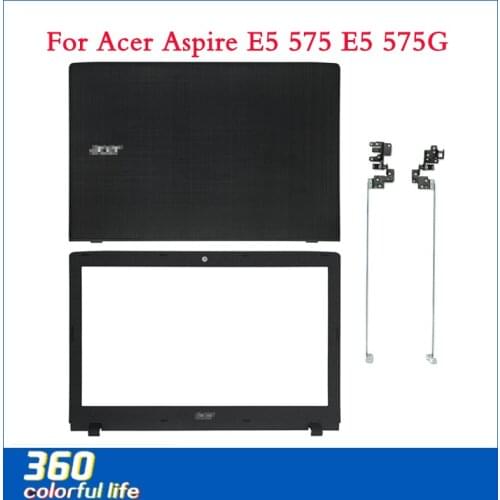 New For Acer Aspire E5-575 E5-575G E5-523 E5-553 TMTX50 TMP259 Laptop LCD Back Cover/Front Bezel/Hinges 60.GDZN7.001 TOP CASE