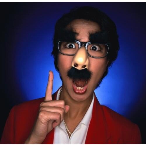 Glasses nose Dance Bar Wedding Party Dress Performance Props Wig Cute Clown Nose Red Sponge Halloween Party Decoration