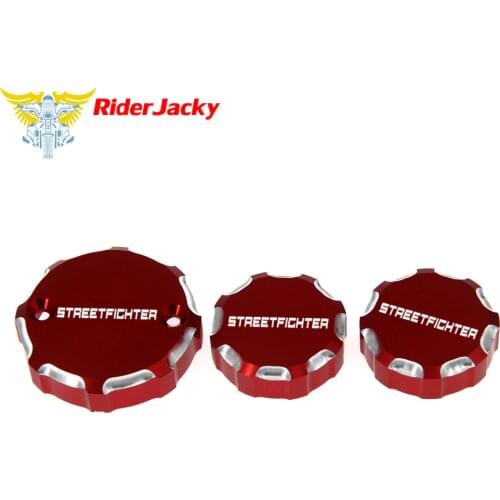 Motorcycle Front Brake Clutch & Rear Brake Fluid Reservoir Cover Cap For Ducati streetfighter 1098S 2009-2012，1098 2009-2013