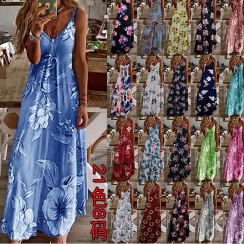 QueXiangPing Long Sleeve Summer Dresses