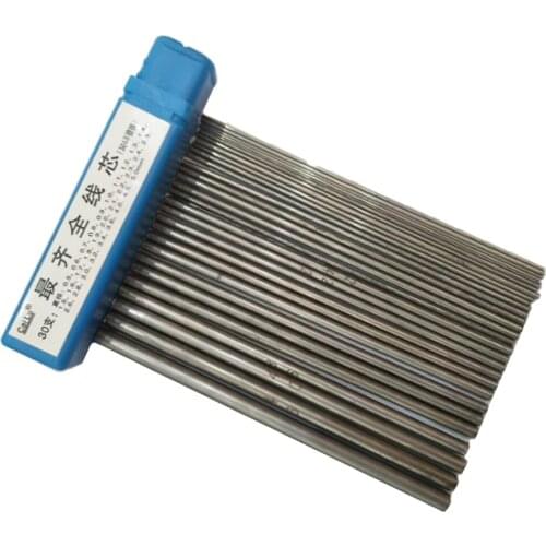 30Pcs Different Sizes Rods Solid Wire Core Round Wire Forming Rod Jewelry Making Tool Stainless Steel