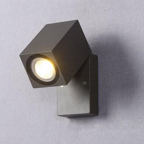 Outdoor Lighting IP65 Adjustable Folding 5W Wall Light Porch Waterproof Garden Lights Outdoor Courtyard Exterior Door Wall Lamp