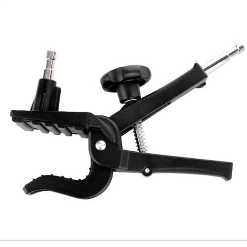 Crocodile Shape Super Pelican Gaffer clamp with both 3/8'' male spigots photo studio film clamp
