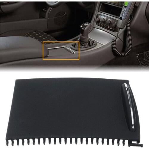 ABS Interior Centre Console Slide Roller Blind Cover Water Cup Holder Storage For Mercedes Benz C Class W203 2000-2007