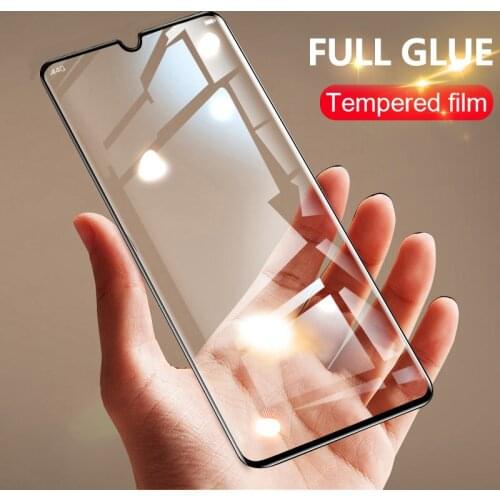 Protective glass for Xiaomi Mi 9 8 lite Screen Protector Full glue tempered film for xiaomi 9t pro 9 se a3 poco X2 F1glass