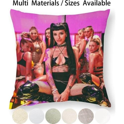 Cazzu Bounce Strip Club Pillow Case Throw Pillow Cover Cotton Linen Flax Bad Bunny Reggaeton Puerto Rico Trap Latino