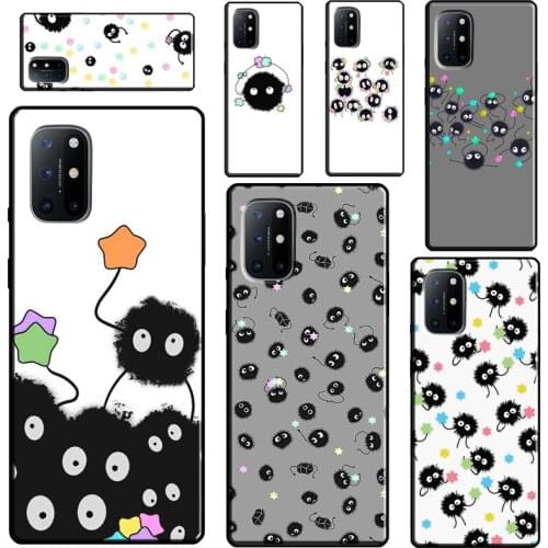 Soot Sprites For OnePlus 9 Pro 8 Pro Nord 8T 9R Case Cover For Realme 8 Pro 6 7 Q3 Pro GT C21 C11 C3