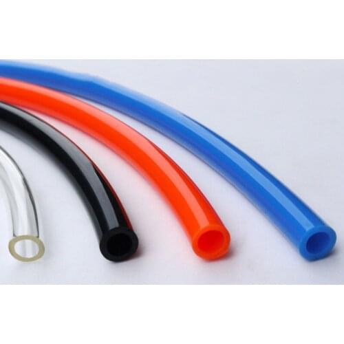Pneumatic pipe 6 * 4 mm air tube compressor hose pu tubing - 5 Meters