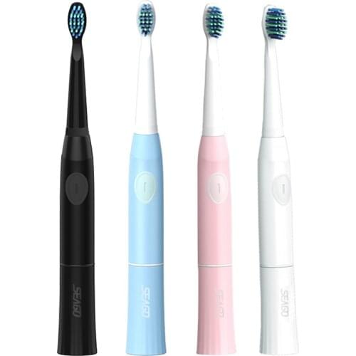 Adult Electric Sonic Toothbrush Power Escova Dental Auto Eletrica Soft Healthy Gum Battery Tooth Brushes Waterproof Best Gift