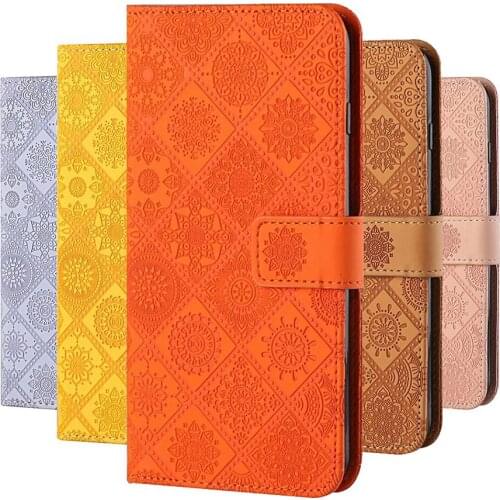 Flower Card Slot Wallet Flip Etui Case For Samsung Galaxy S30 Ultra S20FE S10E A42 5G A12 A01 A02S A20E M11 Note 20 Ultra Cover