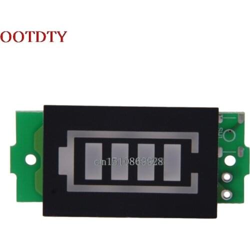 Single 3.7V Lithium Battery Capacity Indicator Module 4.2V Blue Display Tester M126 hot sale