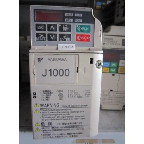 Inverter CIMR-JA2A0002BAA 0.4KW/0.2KW 220V , Used one , 90% appearance new , 3 months warranty , fastly shipping