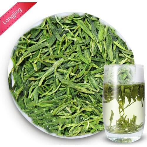 Famous Good quality Dragon Well 2021 Spring Green -Teafor health care tender aroma Free Shipping