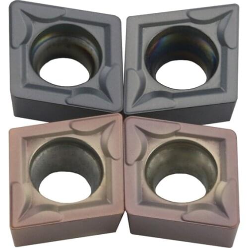 10pcs CCMT09T304 CCMT09T308 Carbide Insert CCMT Internal Turning Tool Diamond CNC Blade Cutter Lathe For -SCLCR09