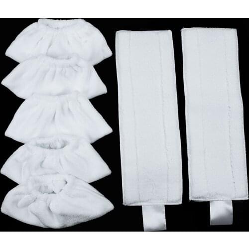 7/5/4/3PCS Floor Cloth Brush Head Cover For KARCHER EASYFIX SC1 SC2 SC3 SC4 SC5 Steam Floor Clean Up Cleaner Home Cleaning Parts