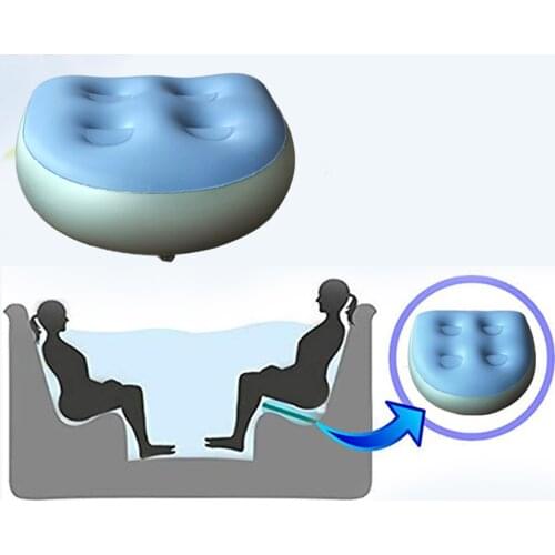 Brand New Spa Cushion Soft Inflatable Booster Seat For Spas And Tubs Made Of 0.3mm PVC Material Durable Ergonomic Design