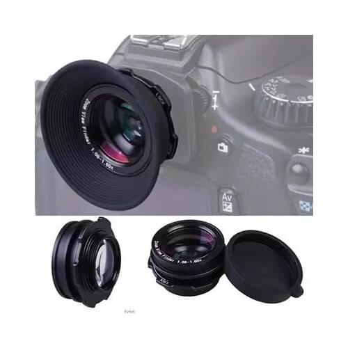 1.08X-1.60X Zoom Camera Viewfinder Eyepiece Magnifier Lens For SIGMA S2PRO S3PRO S5PRO DSLR Camera