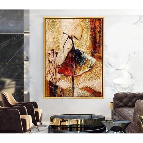 Picasso hand-painted modern abstract oil painting art painting ballet performance canvas painting home decoration painting art
