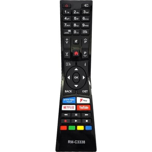 New RM-C3338 Replaced Remote Control for JVC LED TV LT24C680 LT-24C680 LT49C790 LT-49C790 LT49C890 LT32C790 LT-32C790 Youtube