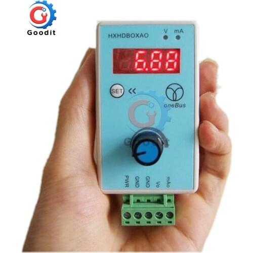 Handheld 0-10V/2-10V 0-20mA/4-20mA Signal Generator Adjustable Current Voltage Analog Simulator Signal Sources Output 24V