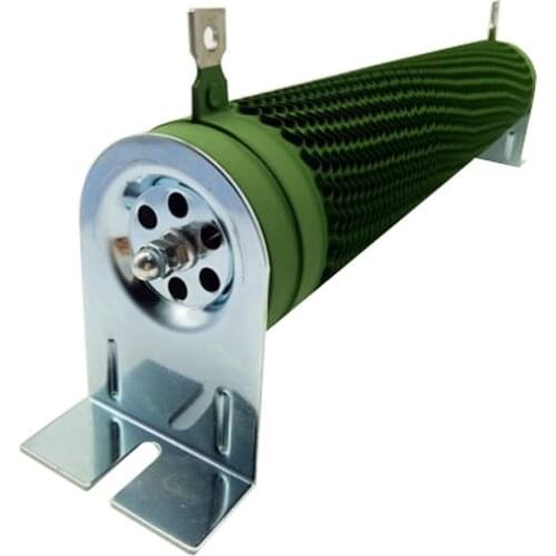 1PC Power Coated corrugated Wire-wound Resistor 5% Fixed Type Tubular Shaped Pipple Winding Resistor 1200W 1500W 2000W 2500W