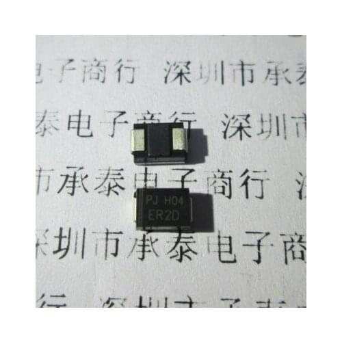 10pcs ER2D 2A 200V SMB 35ns DO-214AA
