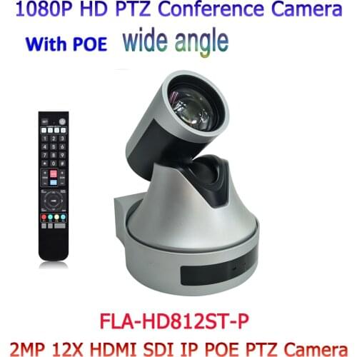 2MP Full HD 12x Video Camera broadcasting equipment Professional IP Onvif PTZ H.265/H.264 POE Camera For Television