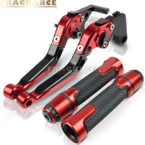 For Ducati SUPERSPORT /S Motorcycle Accessories Brake Handle Adjustable Brake Clutch Levers Handbar End Grips