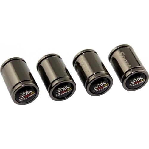 For Mugen Power For Honda Accord Civic CRV Fit H-RV Vezel Odyssey City Jazz Insight Car Styling Auto Wheels Tire Valve Stem Caps
