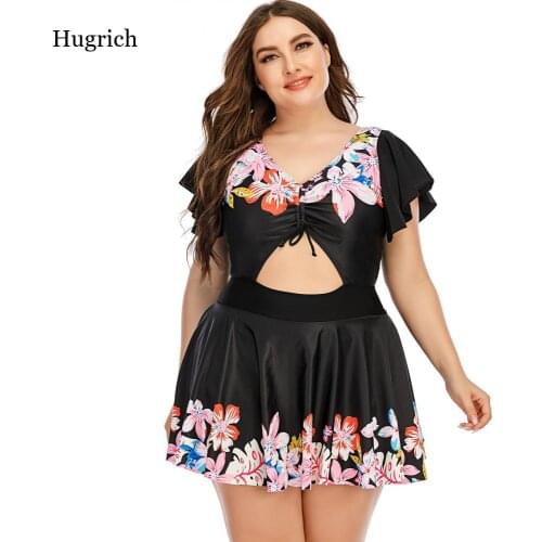 Купальники больших размеров Hugrich China At AliExpress