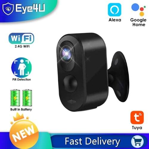 Tuya IP Camera WiFi 4G Google Home 3MP Solar Outdoor Security CCTV Camera Surveillance PIR Motion Detection Video Battery Camera