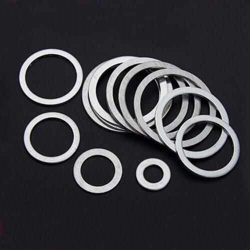 M24 M25 M26 M27 M28 M30 M33 M38 M94 High temperature resistant Aluminum Washers AL. Gaskets Flat Pad sealing ring 27mm-100mm OD