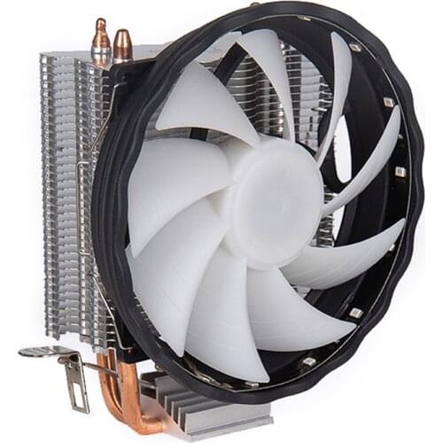 Copper Heatpipe CPU Cooler for Aurora Light Cooling Fan 90mm LGA 2011 Heatsink Radiator