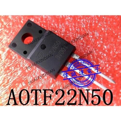 1Pieces new Original AOTF22N50 TF22N50 500V 20A TO-220F In stock real picture