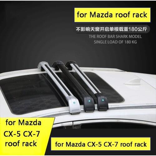 Suitable for Mazda CX-5 CX-7 Special Car Top Luggage Rack Cross Rail Load Bar Luggage Rack Luggage