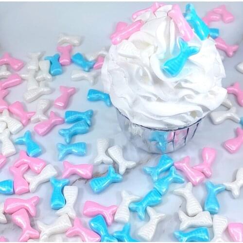 Edible Sugar Beads Mermaid Tail Candy Beads Pearl Sugar Balls Cake Decoration Colorful Balls DIY Baking Decoration Cake Topper