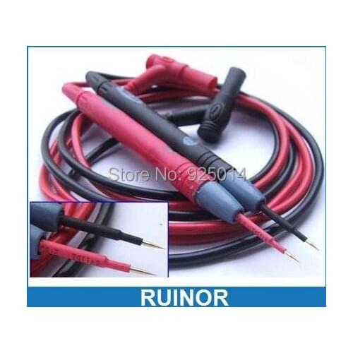 Hard needles SMT IC SMD Multimeter Test PEN Probes Cable BANANA PLUG Repair tool