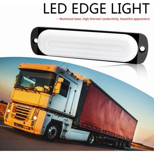 Convenient Replace Car Accessories 12V 24V Ultra Thin 10LED Car Truck Trailer Side Marker Lamp Strobe Warning Light