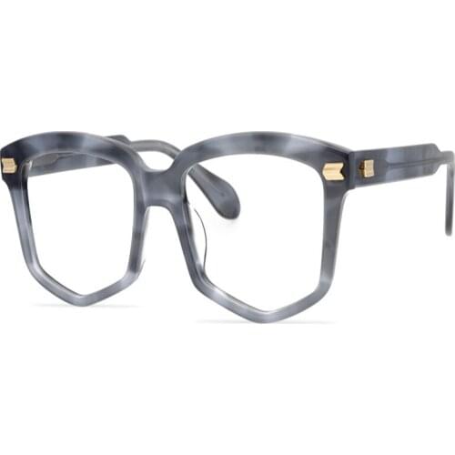 Vintage Acetate Glasses Frame Women Prescription Lens Optical Eyewear Brand Design Anti-reflective Retro Reading Eyeglasses Men