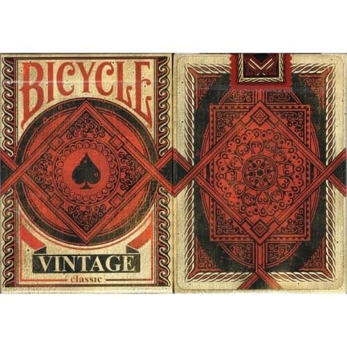 Bicycle Vintage Classic Playing Cards USPCC Collectable Deck Poker Size Magic Card Games Magic Tricks Props for Magician