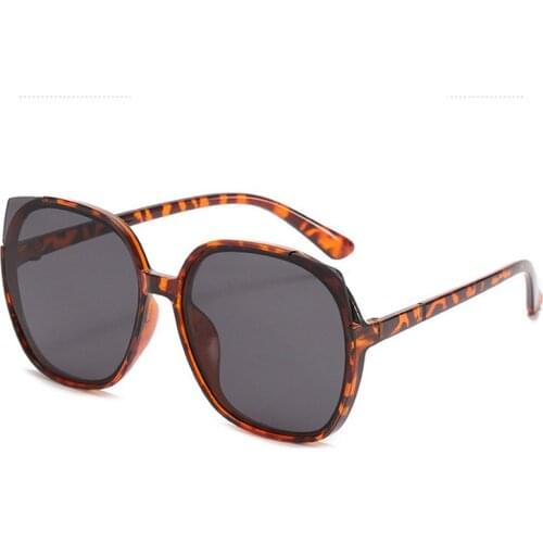 Oversized Round Sunglasses Women Cat Eye Sun Glasses Female Shades Fashion Lady Anti-UV Gafas