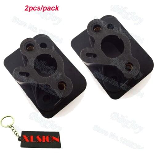 2pcs/pack Intake Inlet Manifold For 43cc 49cc Goped Scooter Cat Eye Pocket Bikes Motorcycle Motocross