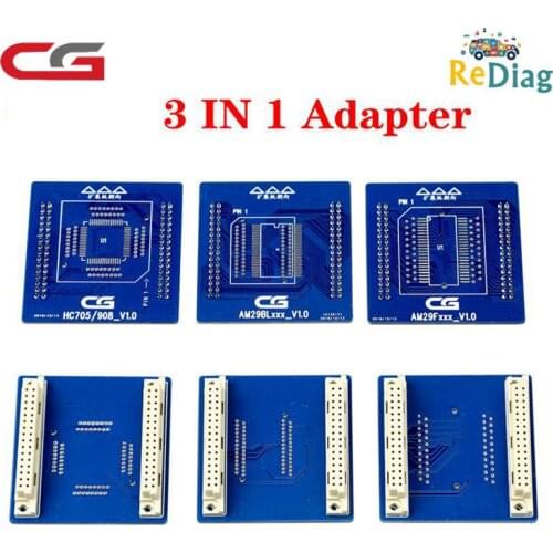 Adapters For CG Pro 9S12 Programmer HC705/908 AM29FXXX AM29Blxxx 3 in 1 Adapter Used in Automotive Computer Repair