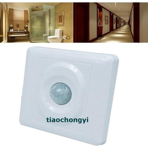 Automatic Infrared PIR Body Motion Sensor Switch for Wall Home Office Light LED
