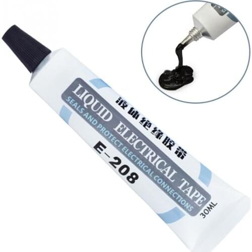 30ml Fast Dry Repair Indoor Tube Paste Electric Circuit Board Liquid Insulation Flame Retardant Sealing Electrical Tape Portable