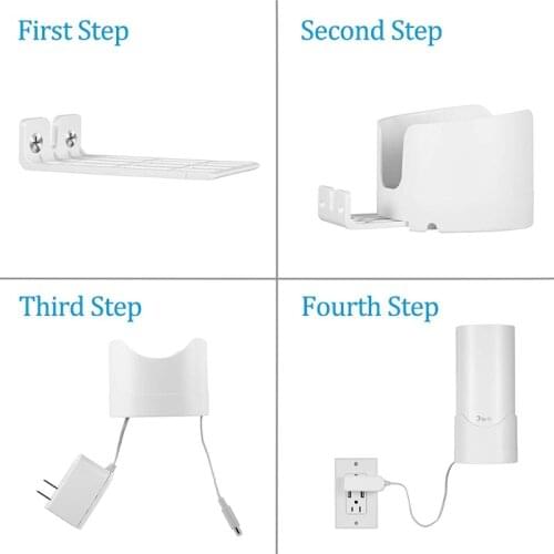 Space Saving Management Outlet Mount Holder for TP-Link Deco M4 Router Without Messy Wires