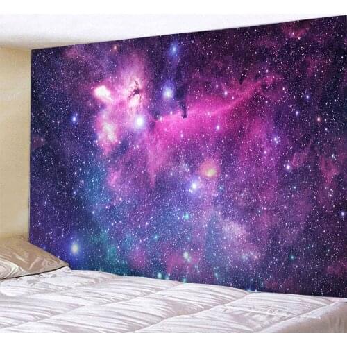 Universe Space Starry Sky Tapestry Wall Hanging Psychedelic Sky Tapestry Wall Carpet Hippie Wall Cloth Tapestries Beach Towel