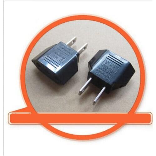 JETTING New Universal US To EU Plug USA To Euro Europe Travel White Wall AC Power Charger Outlet Adapter Converter