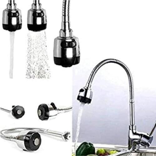 Flexible 2 Functions Spiral Kitchen Faucet Head Hot Cold Kitchen Faucet Spring Style with Spray Mixers Taps